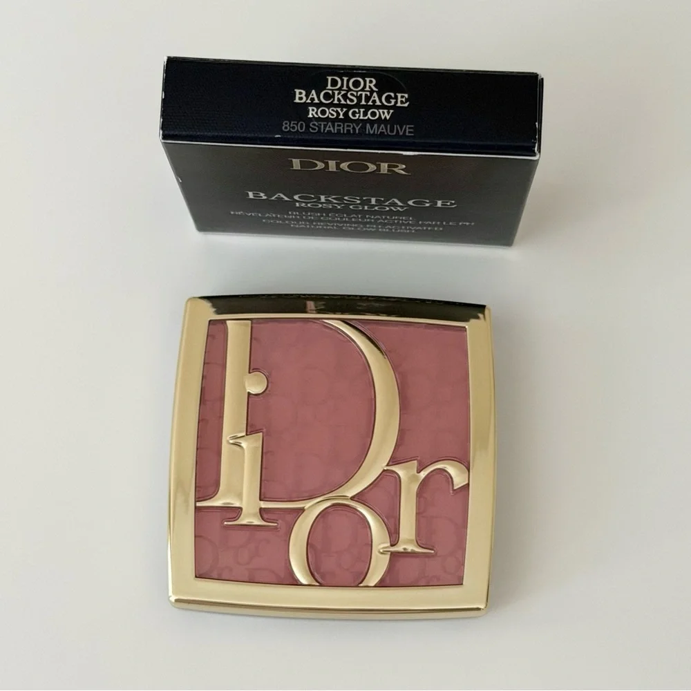 NWT NWT Dior Backstage Rosy Glow Powder Blush Limited Edition 850 Starry Mauve - Picture 4 of 8